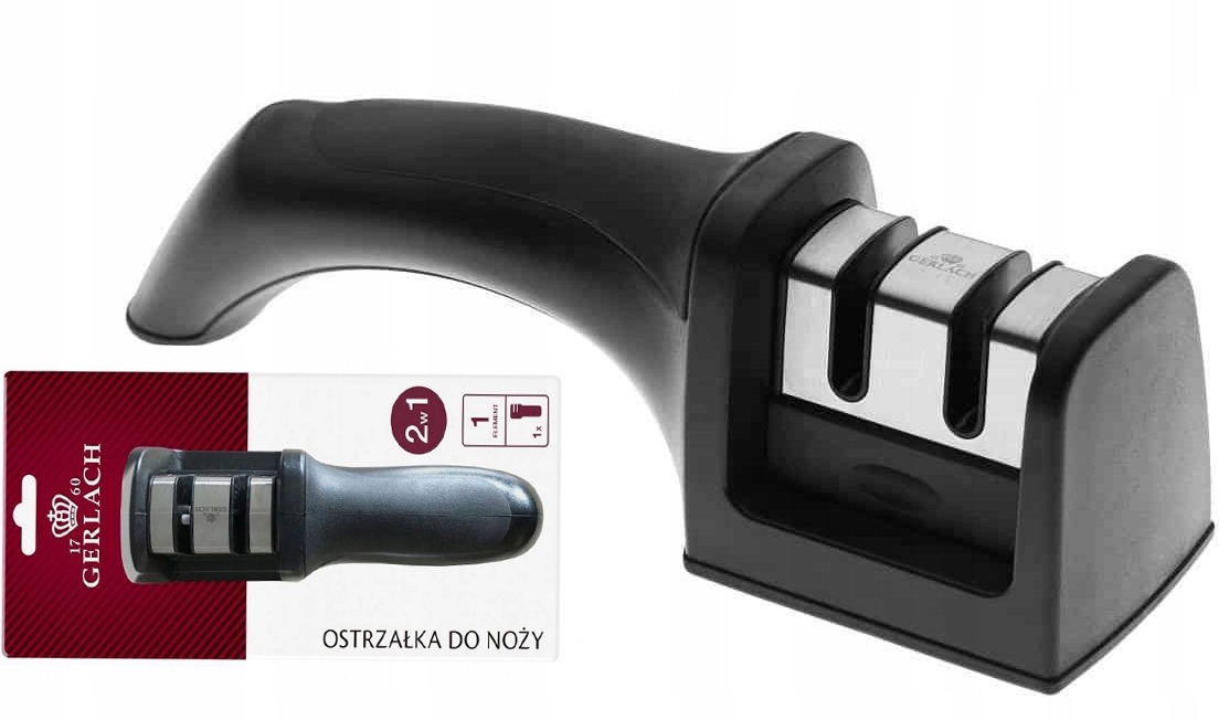 Ostrzałka do noży GERLACH NK606 dwufazowa osełka