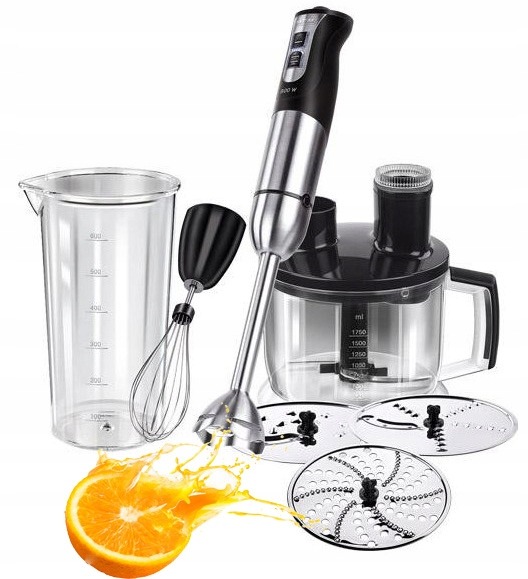 BLENDER RĘCZNY WIELOFUNKCYJNY MIKSER ZESTAW