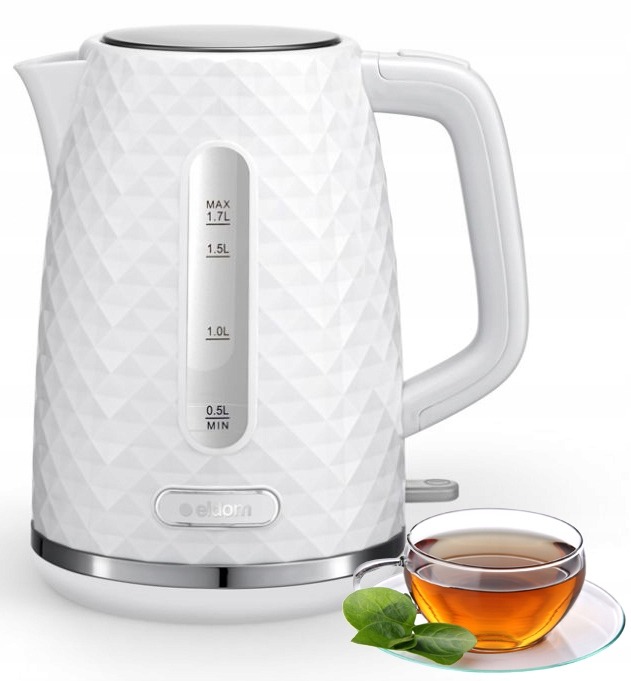 CZAJNIK ELEKTRYCZNY BEZPRZEWODOWY BIAŁY C280B 1,7l