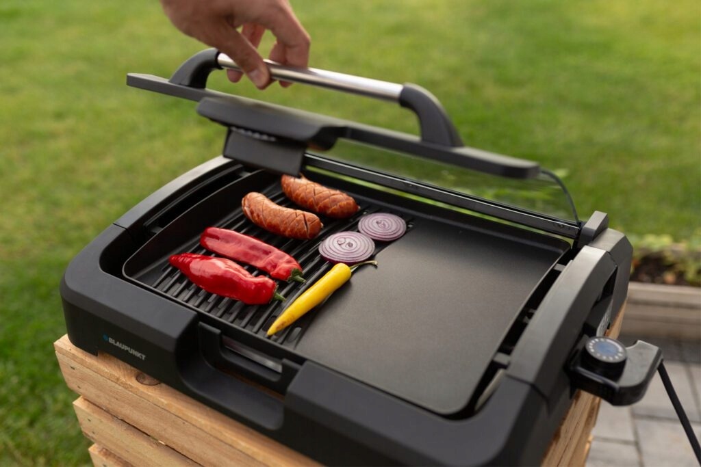 GRILL ELEKTRYCZNY OPIEKACZ POKRYWA 2200W GTR801