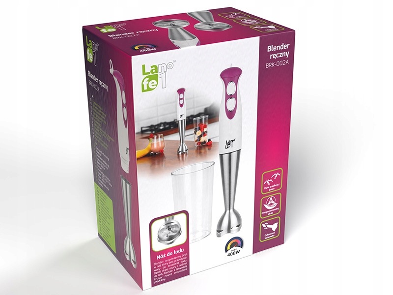 BLENDER RĘCZNY LAFE BRK002A 400W