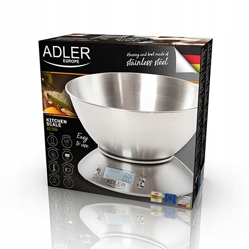 Waga kuchenna z misą TARA TIMER ADLER AD3134