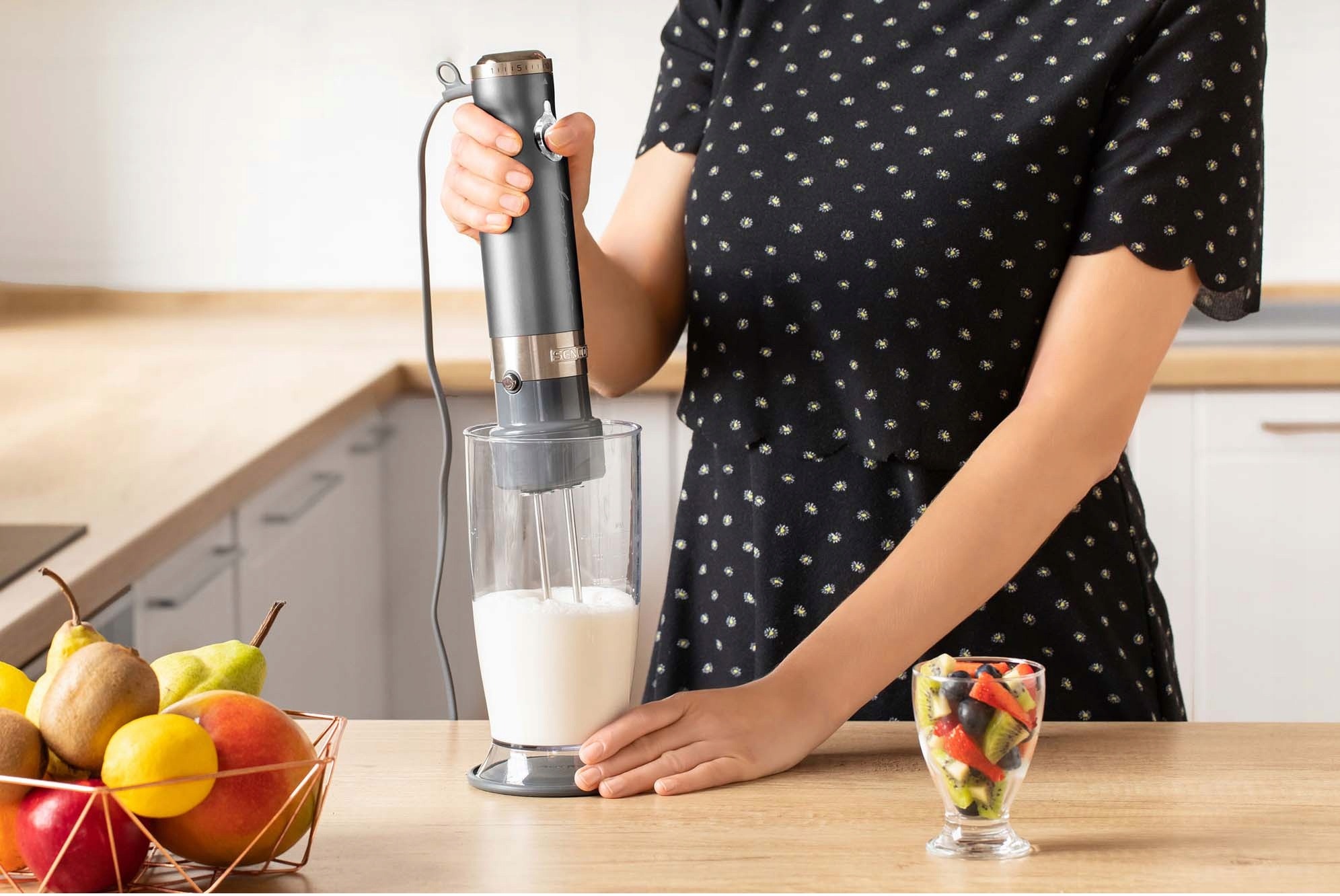 Blender ręczny 4w1 Sencor SHB5608BK 1200 W czarny