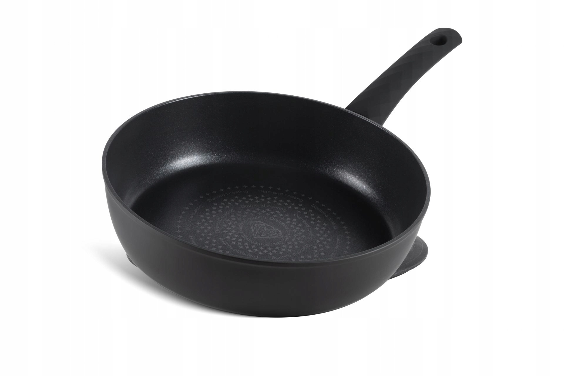 Patelnia GŁĘBOKA Z POKRYWKA INDUKCJA EB3493 28CM