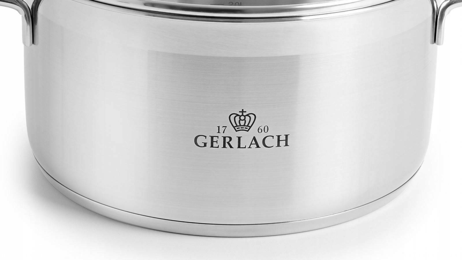 Zestaw garnków Gerlach Brava Classic 8 el