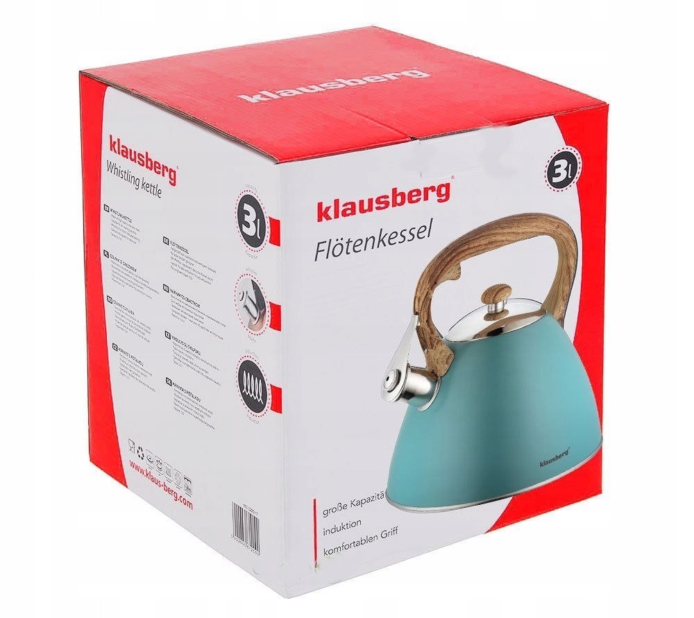 Czajnik z gwizdkiem KLAUSBERG 7263