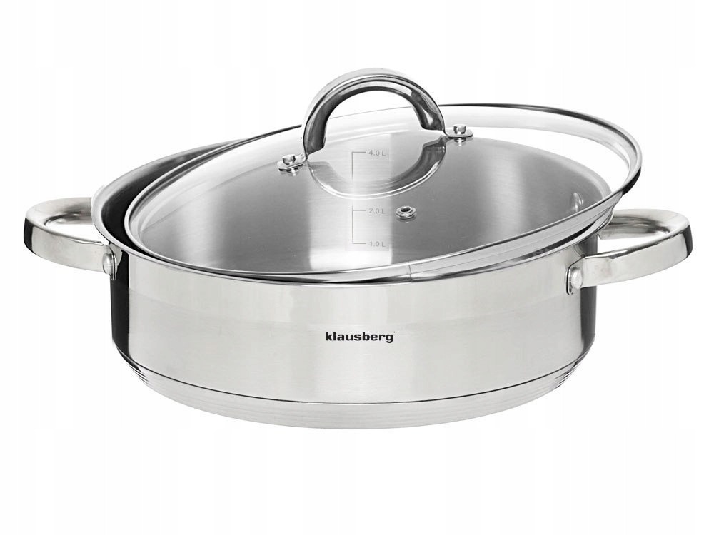 Garnek tradycyjny stalowy Klausberg 4,5l 26cm