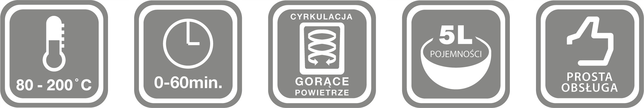 FRYTOWNICA BEZTŁUSZCZOWA FRYTKOWNICA Eldom FR40 ~ 5 L AIRFRYER 1500W MOCNA