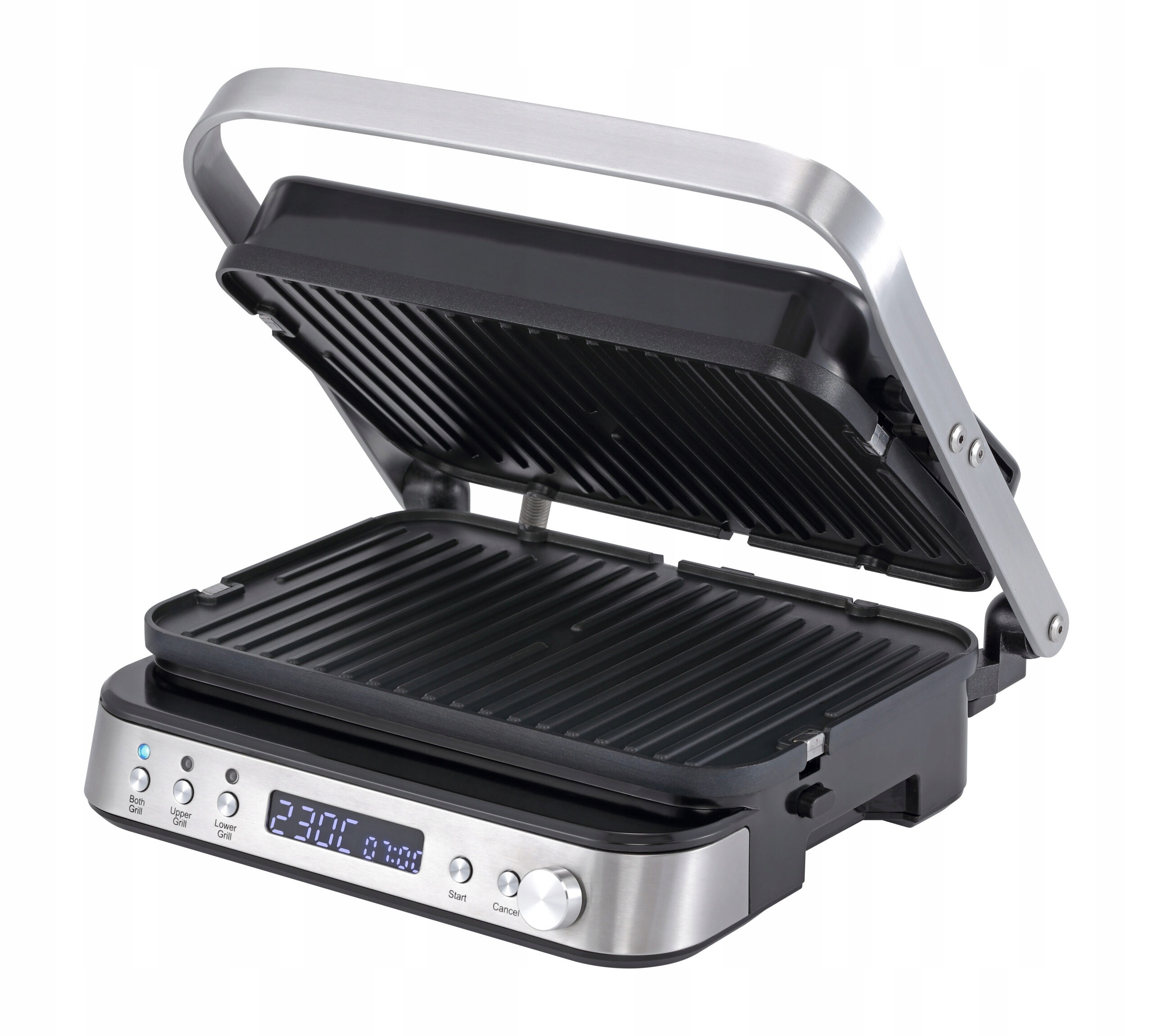 GRILL ELEKTRYCZNY 2000W + GOFROWNICA GRS901