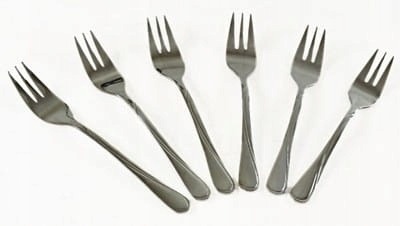 Widelczyki do ciasta 6 szt Połysk KINGHOFF KH1441