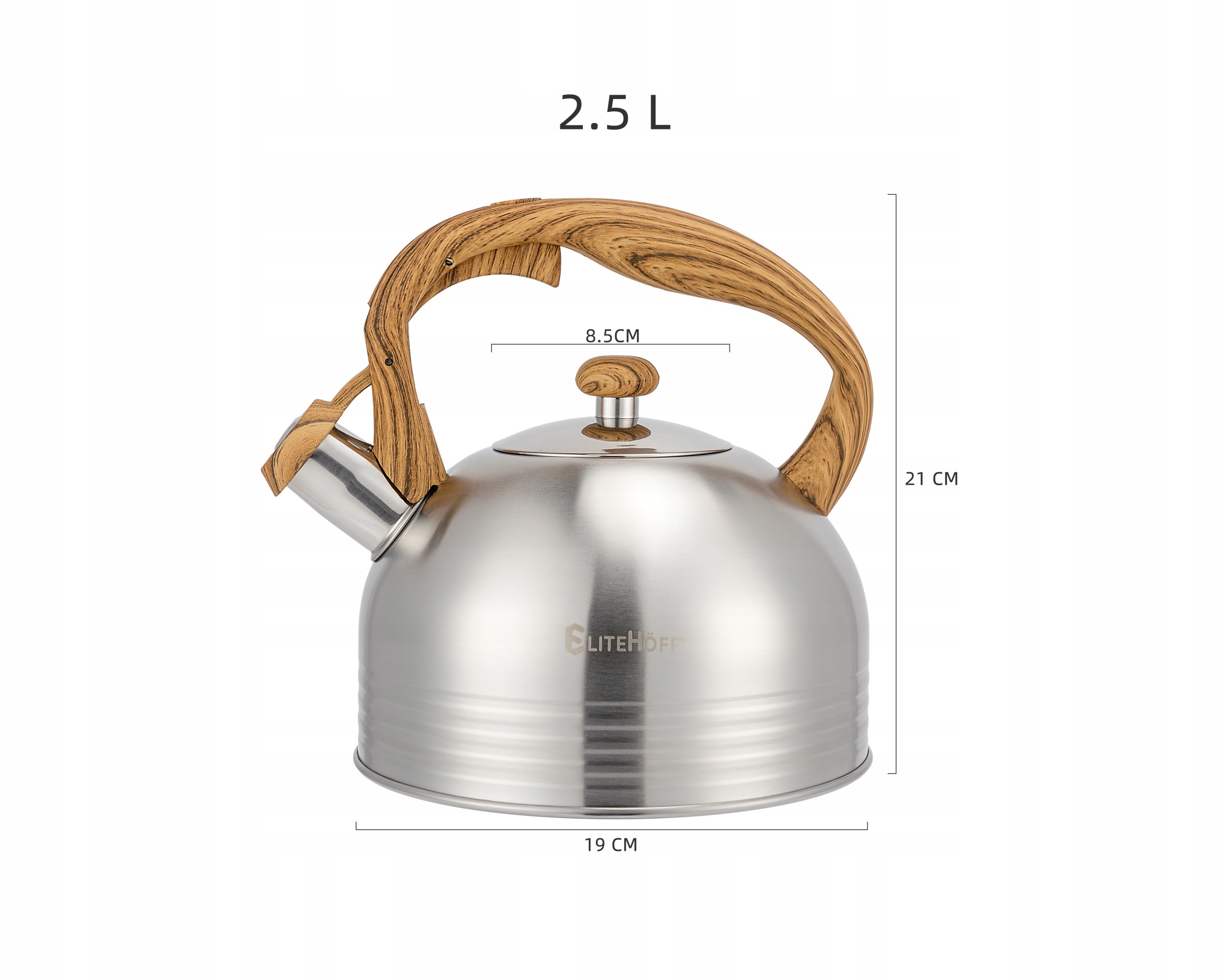 Czajnik tradycyjny stalowy INDUKCJA GAZ