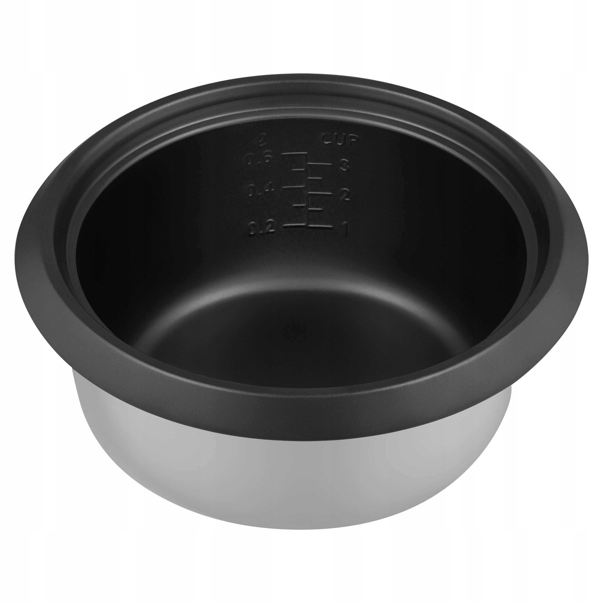 Garnek do gotowania ryżu SRM0601BK czarny 300 W