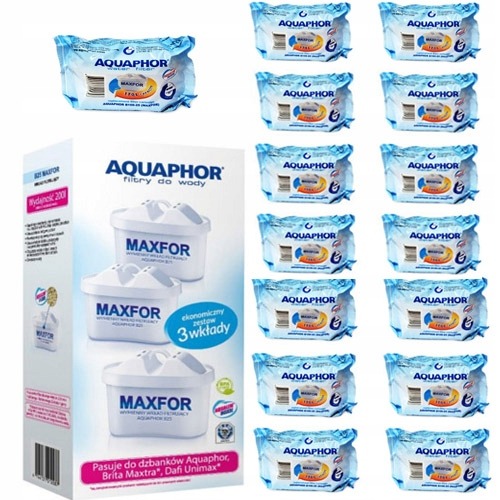 Wkład Filtr do DAFI BRITA AQUAPHOR MAXTRA 15 szt.