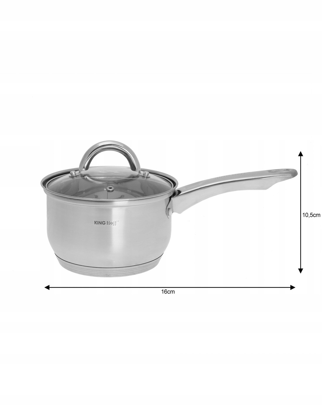 10 ELEMENTOWY ZESTAW GARNKÓW KINGHOFF KH4449