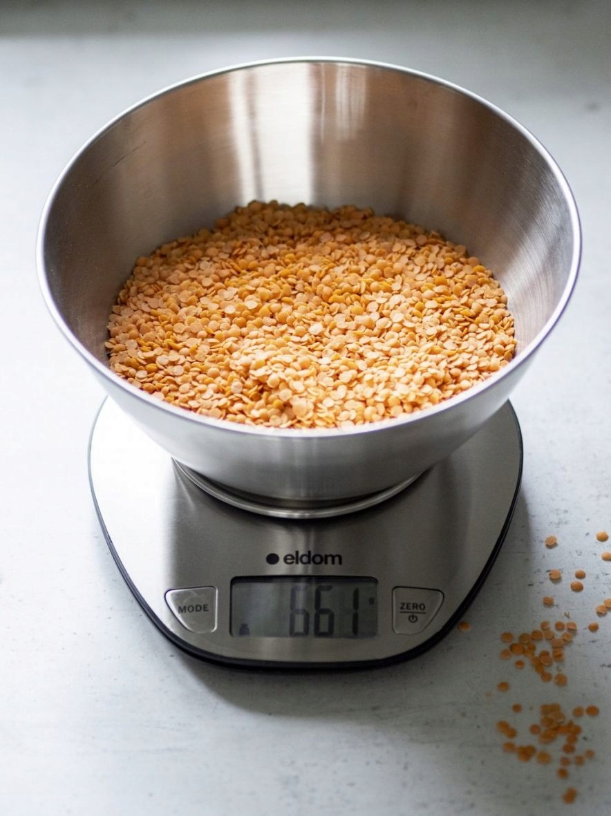 ELEKTRONICZNA WAGA KUCHENNA Z MISĄ STALOWA