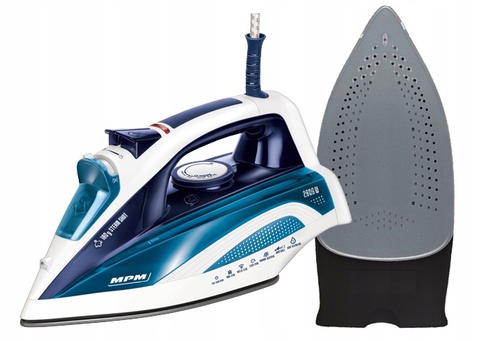Żelazko parowe ceramiczne 2800W MPM MZE21/NS