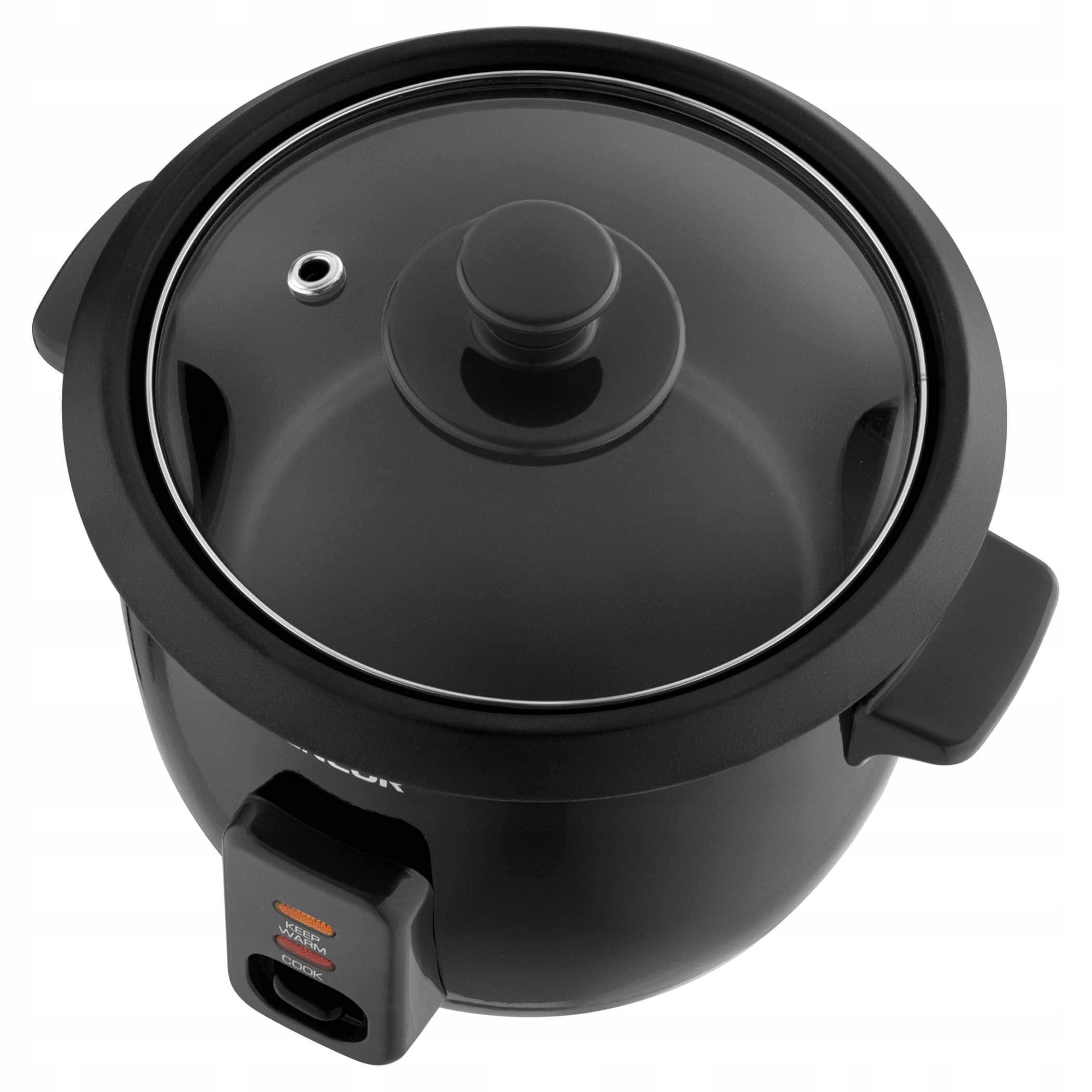 Garnek do gotowania ryżu SRM0601BK czarny 300 W