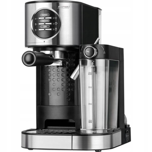 Ekspres ciśnieniowy do kawy kolbowy czarny MPM