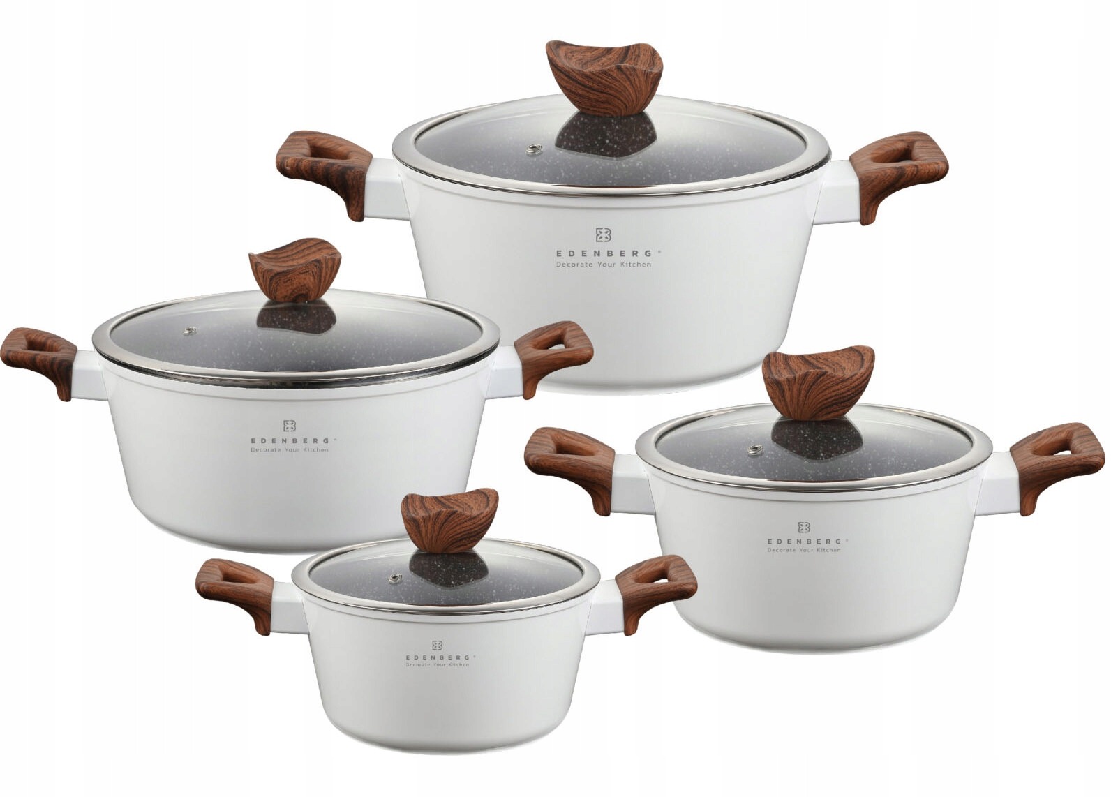 Zestaw garnków Edenberg 8 el.