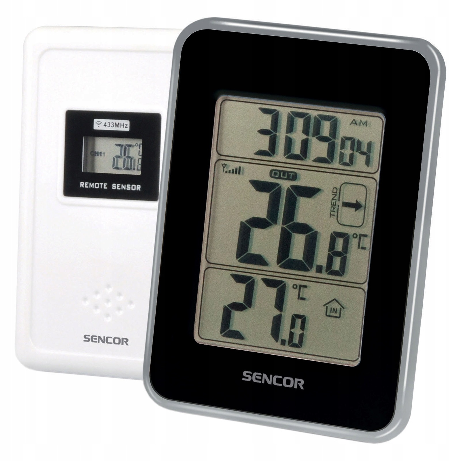 Stacja pogody Sencor SWS25BS ZEGAR PROGNOZA LCD
