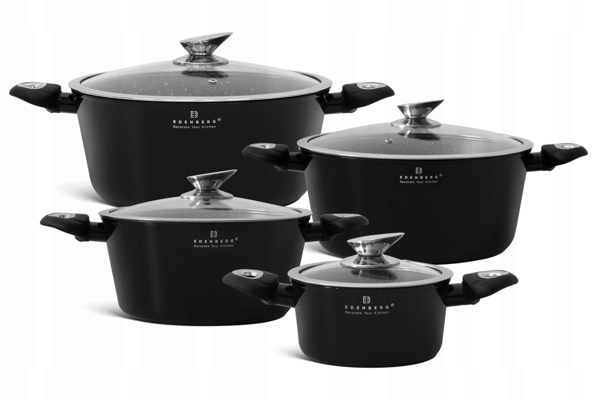 Zestaw garnków Edenberg 8 el.