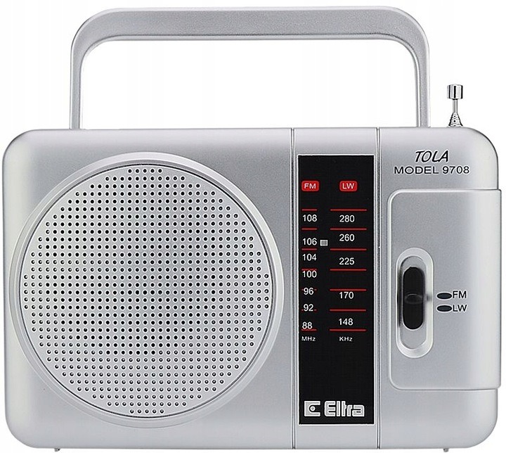 Radio sieciowo-bateryjne FM Eltra TOLA