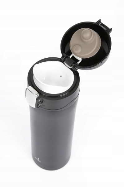 Termos KUBEK TERMICZNY stalowy MPM czarny 300ml