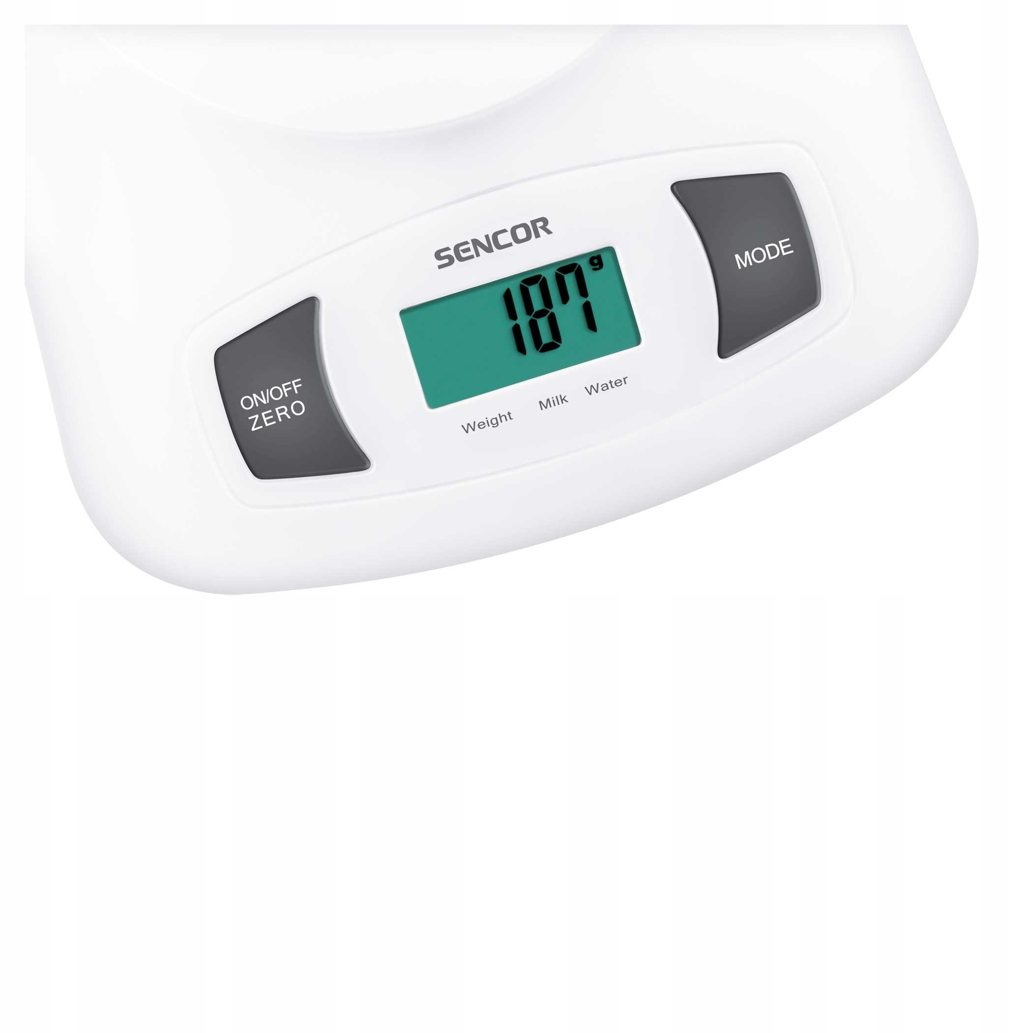 Waga kuchenna z misą 2l Sencor 5kg SKS4001WH