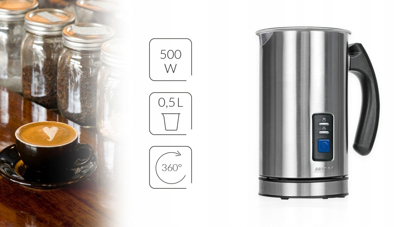 Podgrzewacz Spieniacz do mleka MKW03 500ml