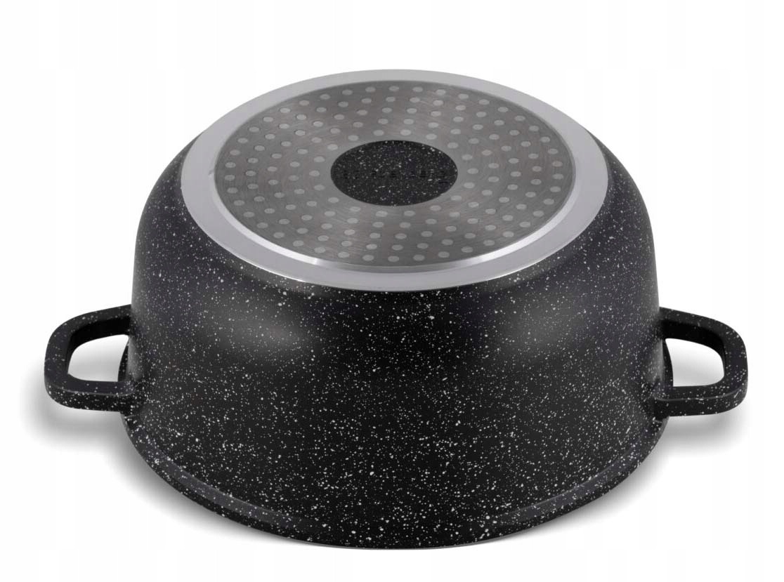 Garnek z powłoką marmurkową 26,cm 5,6L EB8119