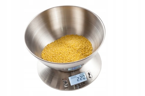 Waga kuchenna z misą TARA TIMER ADLER AD3134