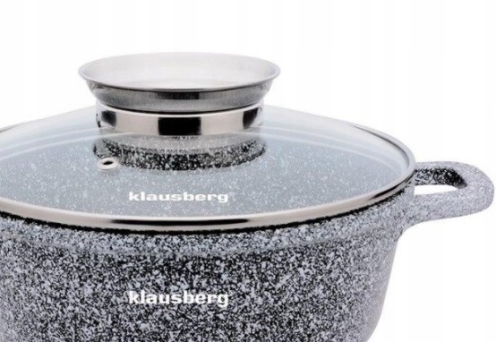 GARNEK MARMURKOWY 2,3L 20cm KLAUSBERG KB7519