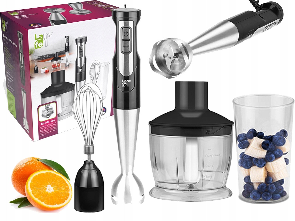 WIELOFUNKCYJNY BLENDER RĘCZNY LAFE BRK003A 800W