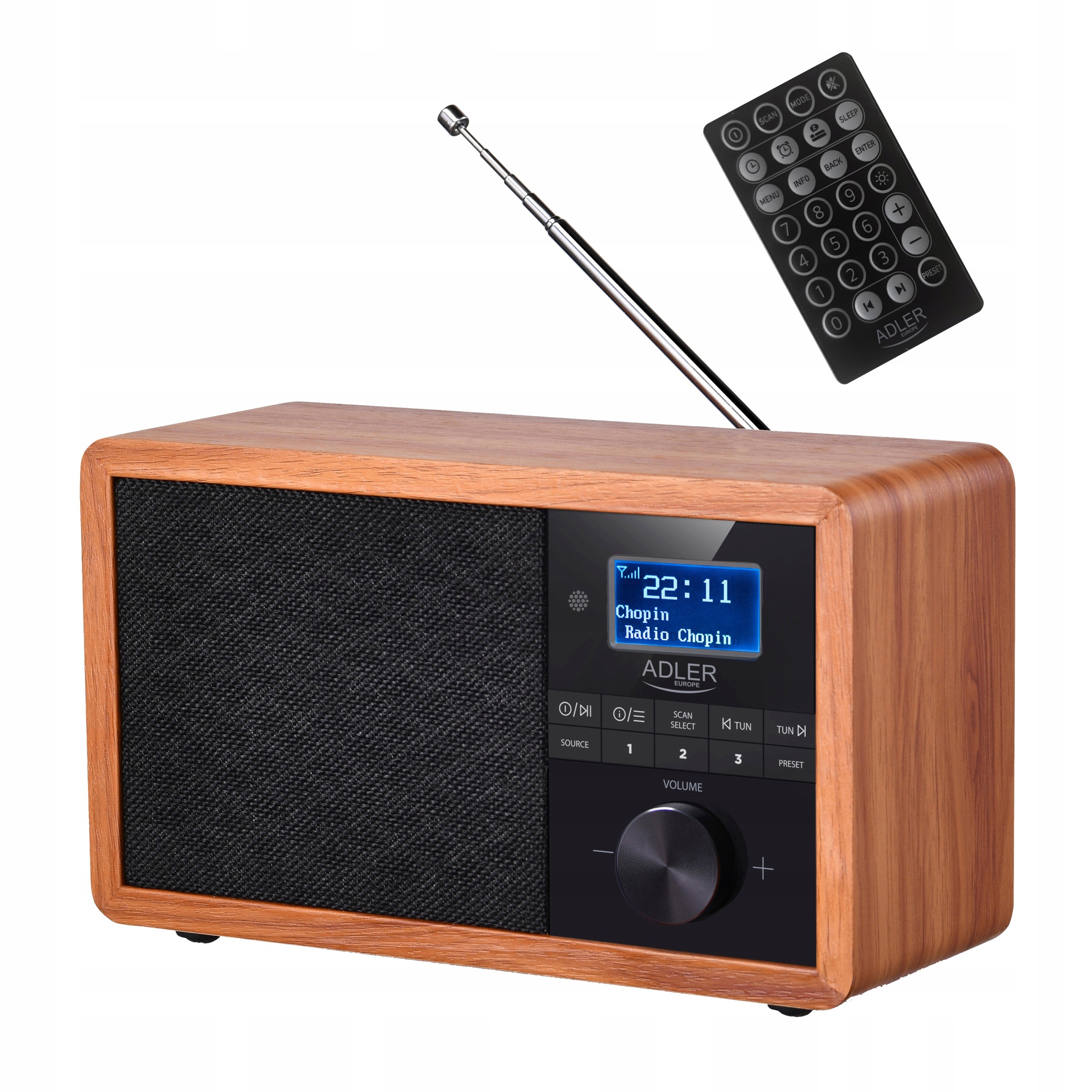 Radio sieciowe FM Adler AD1184