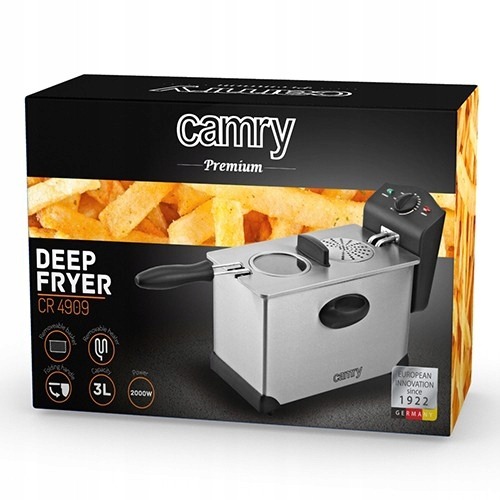 CAMRY Frytownica INOX 3L CR4909 2000W