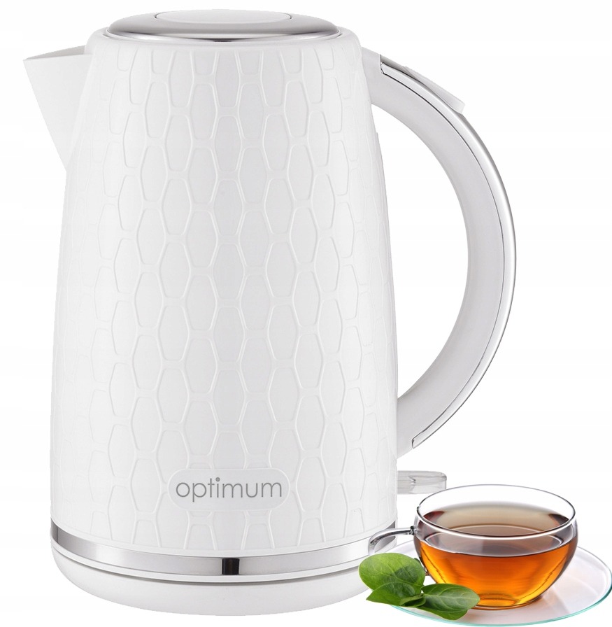 Czajnik elektryczny BEZPRZEWODOWY BIAŁY