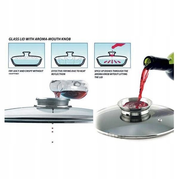 BRYTFANNA Garnek 6,5 L GĘSIARKA 24cm Patelnia