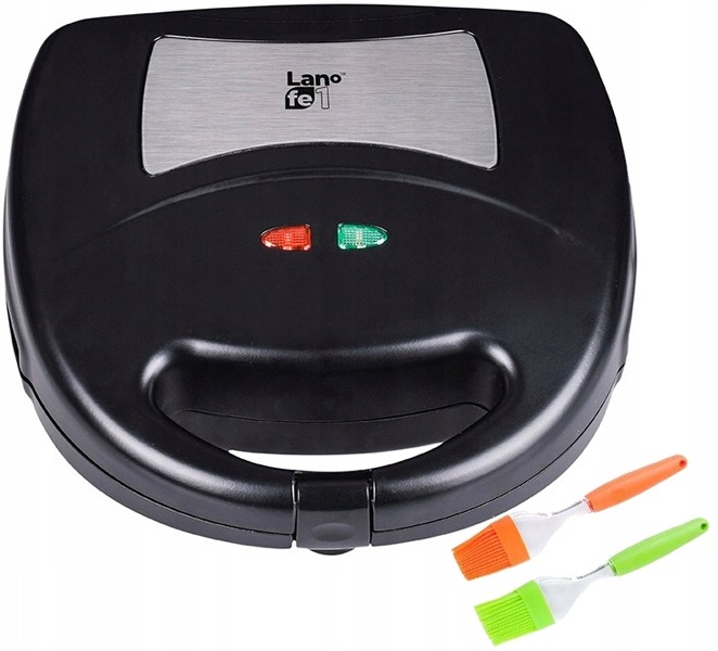 OPIEKACZ 3W1 GOFROWNICA GRILL TSO003B + PĘDZELEK