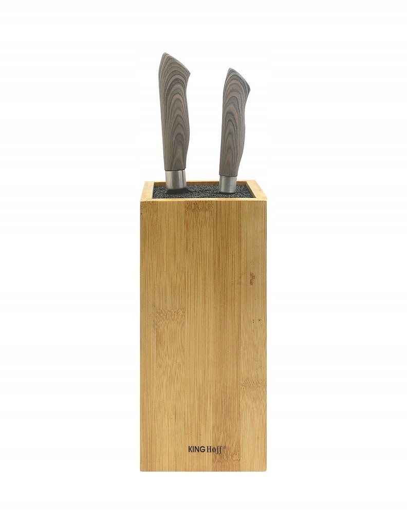 Bambusowy blok STOJAK na noże 1558