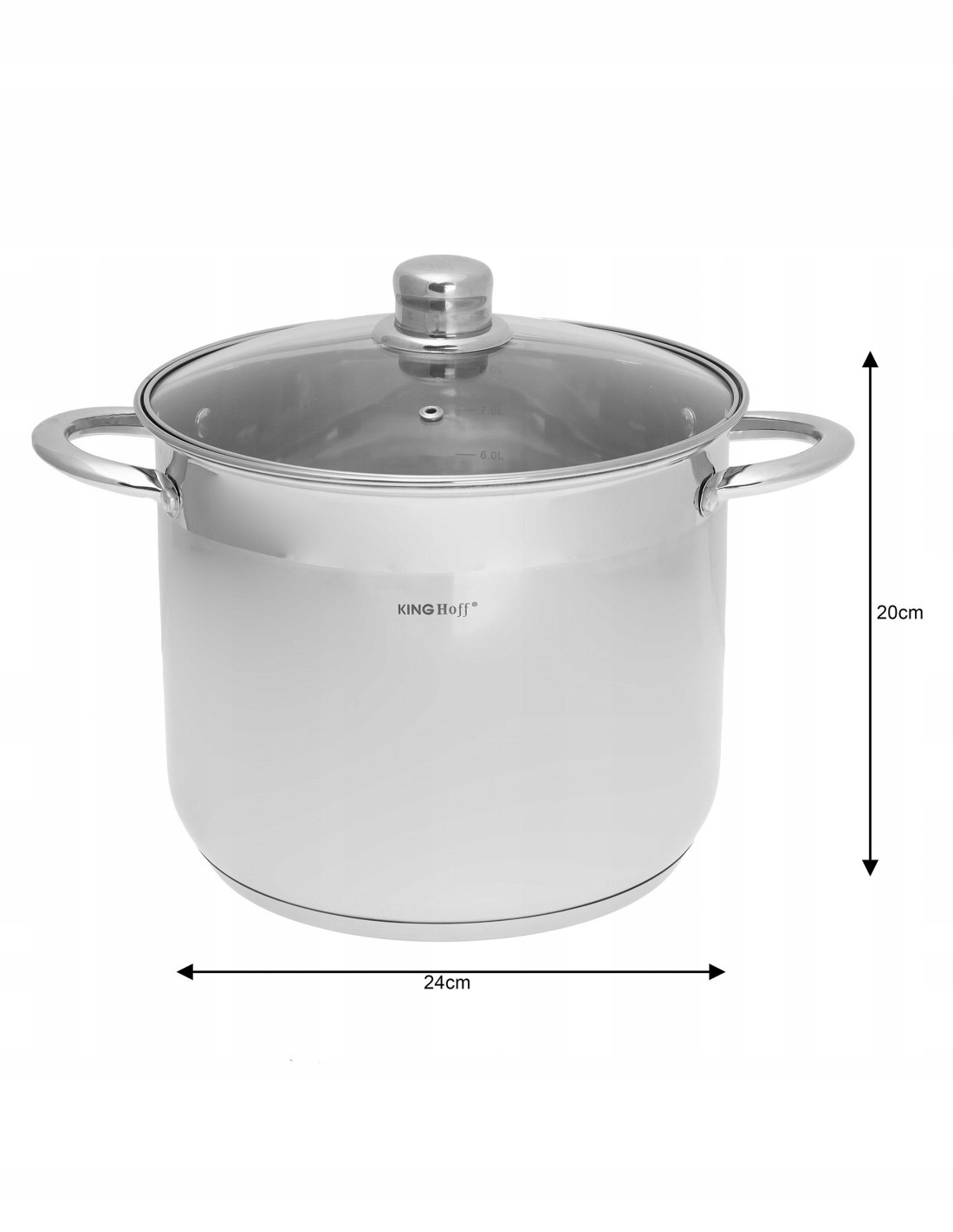 ZESTAW 3 GARNKÓW STALOWYCH Z POKRYWKĄ INDUKCJA GAZ