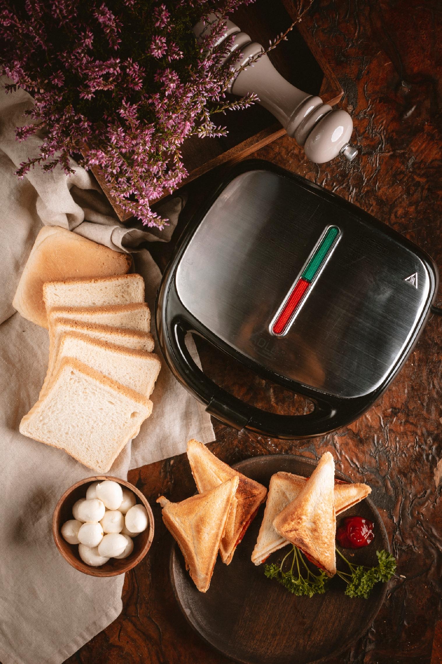 OPIEKACZ 5w1 GOFRY ORZESZKI GRILL TOSTY AD3040