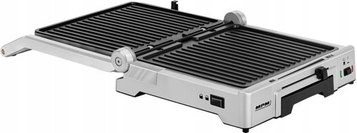 Kontaktowy grill elektryczny MPM MGR10 M srebrny