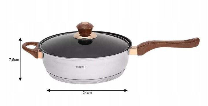 Zestaw garnków Kinghoff 12 el. KH4443