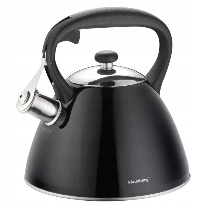 CZAJNIK Z GWIZDKIEM 3L STAL INDUKCJA GAZ KB7208