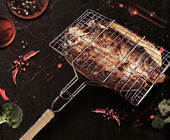 RUSZT DO GRILLOWANIA MIĘSA STEKÓW RYB GRILL