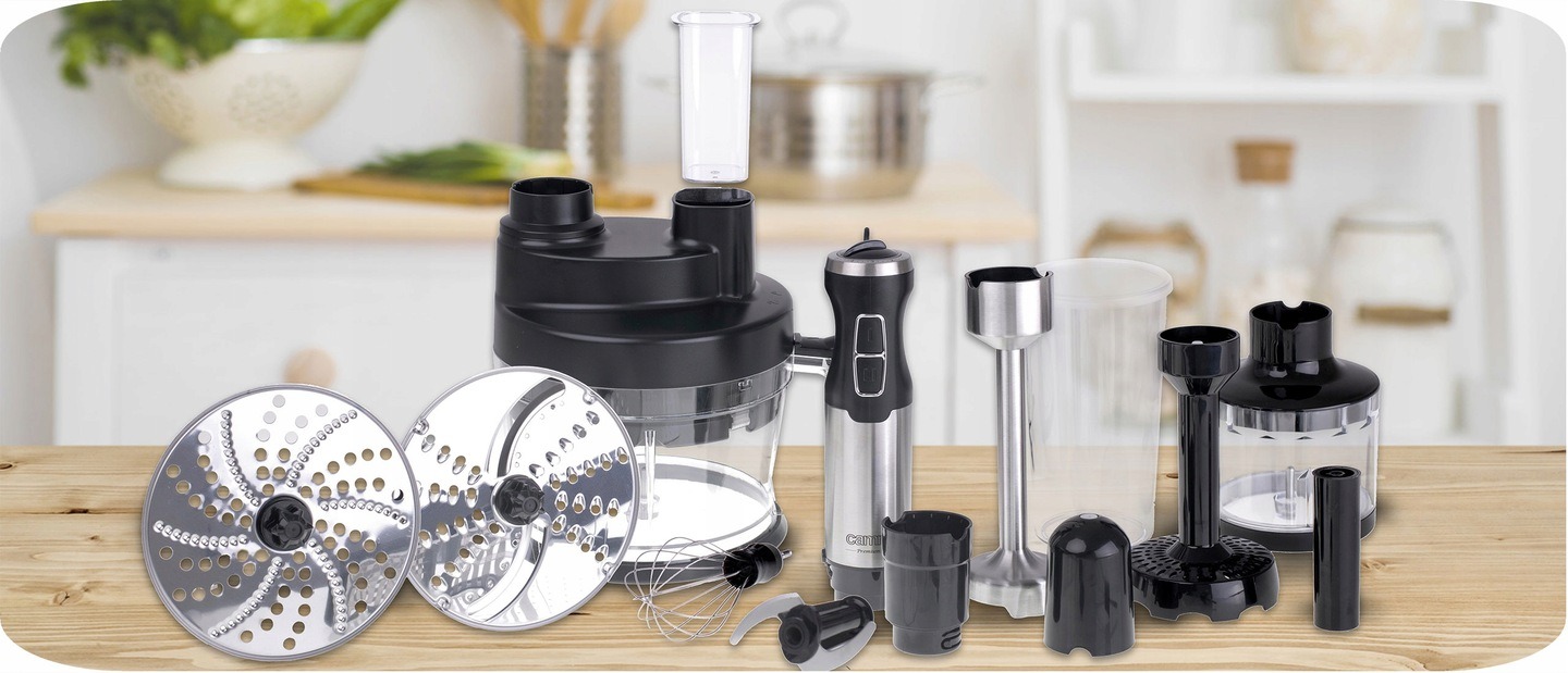 BLENDER RĘCZNY WIELOFUNKCYJNY MIKSER ZESTAW CR4623