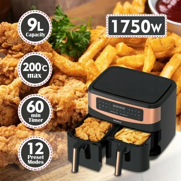 Frytownica BEZTŁUSZCZOWA Frytkownica 9L 1800 wat