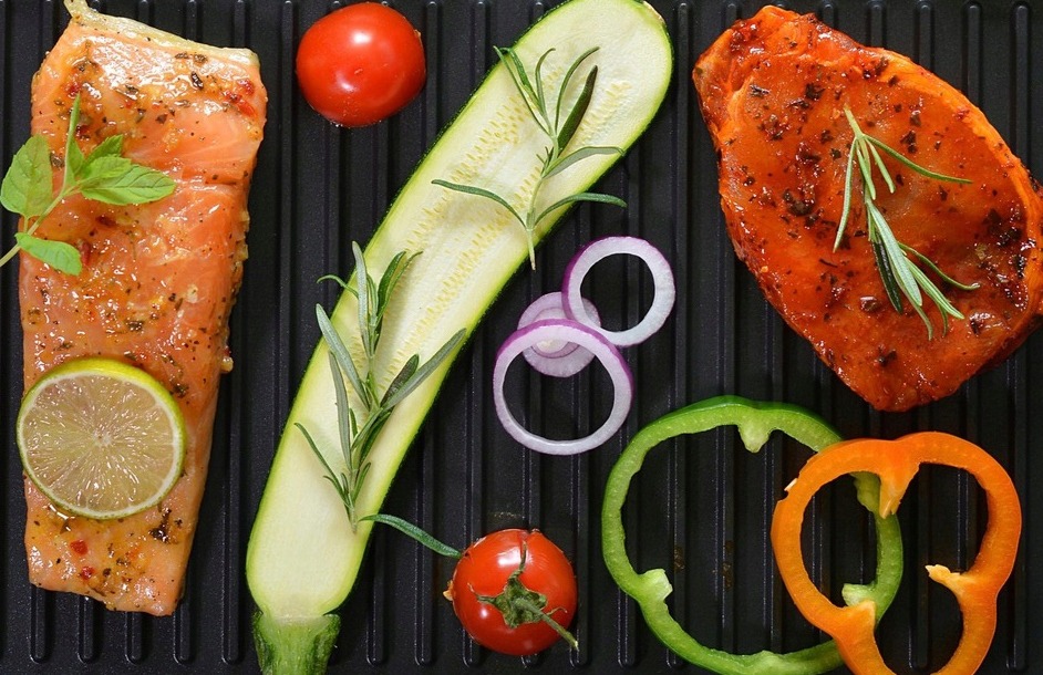 Patelnia Grillowa KAMIENNA z Pokrywką 28 INDUKCJA