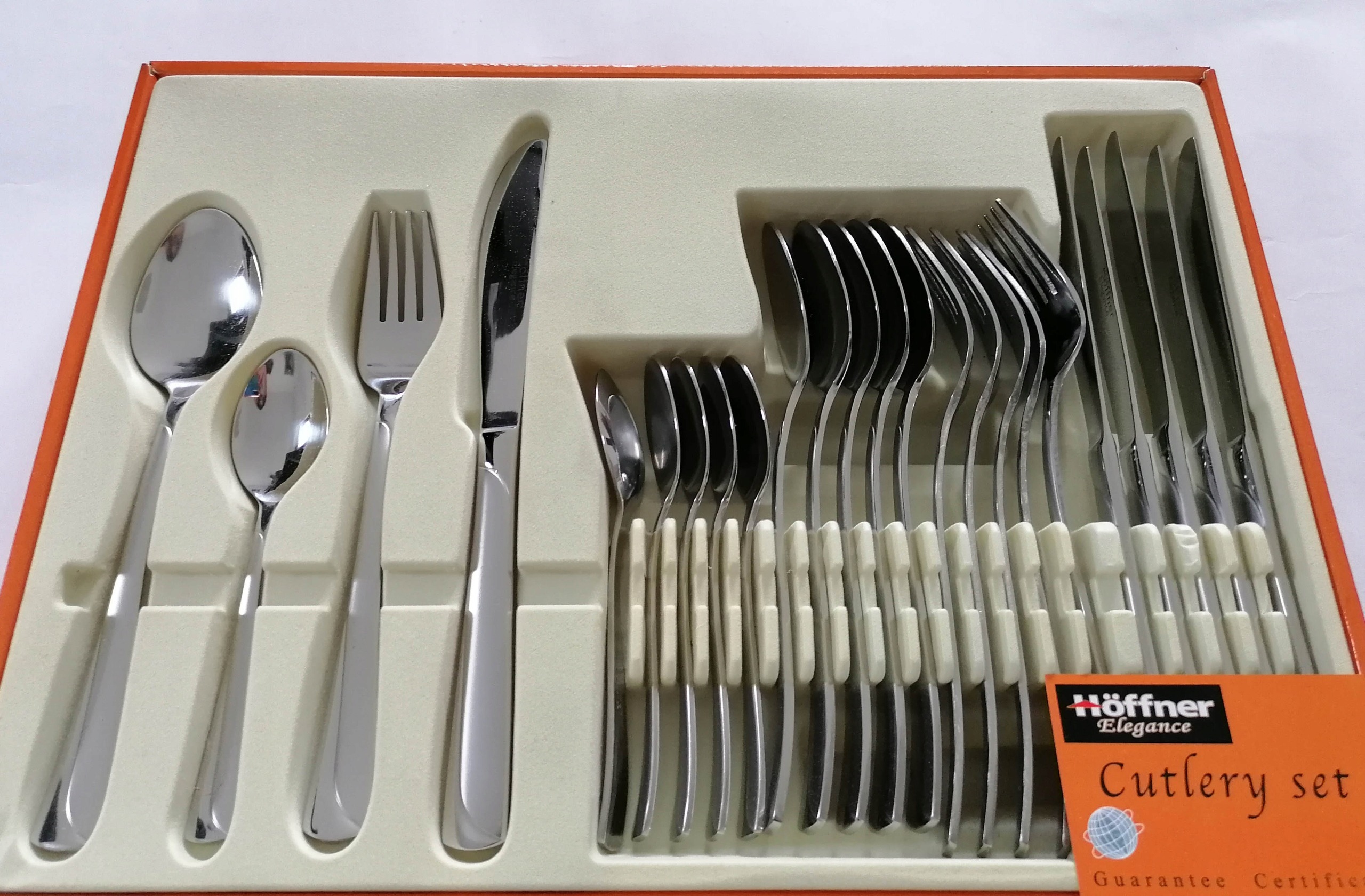 HOFFNER SZTUĆCE 48EL ZESTAW NA 12 OSÓB SATYNA