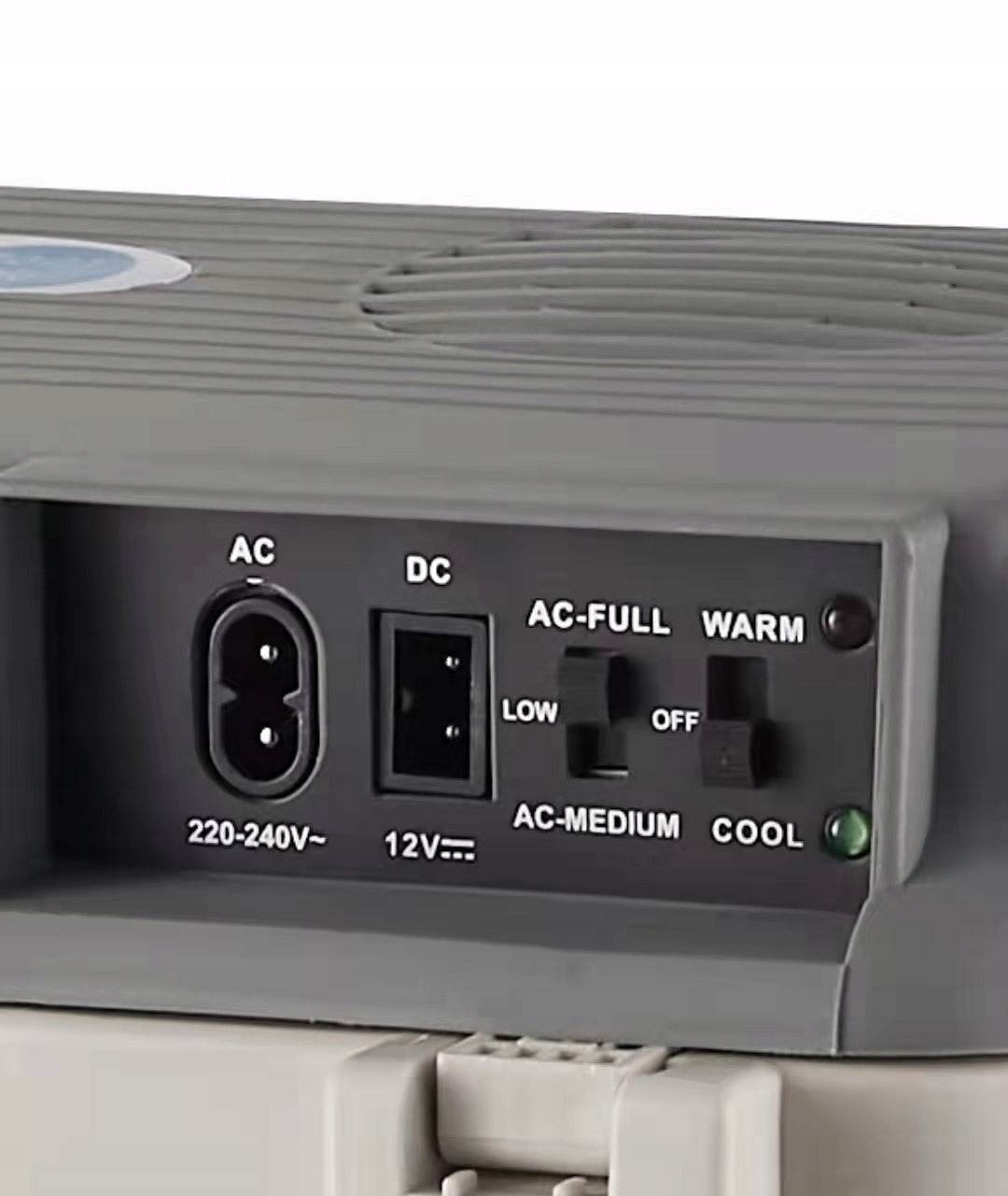 LODÓWKA TURYSTYCZNA SAMOCHODOWA AGREGAT 24L SZARA